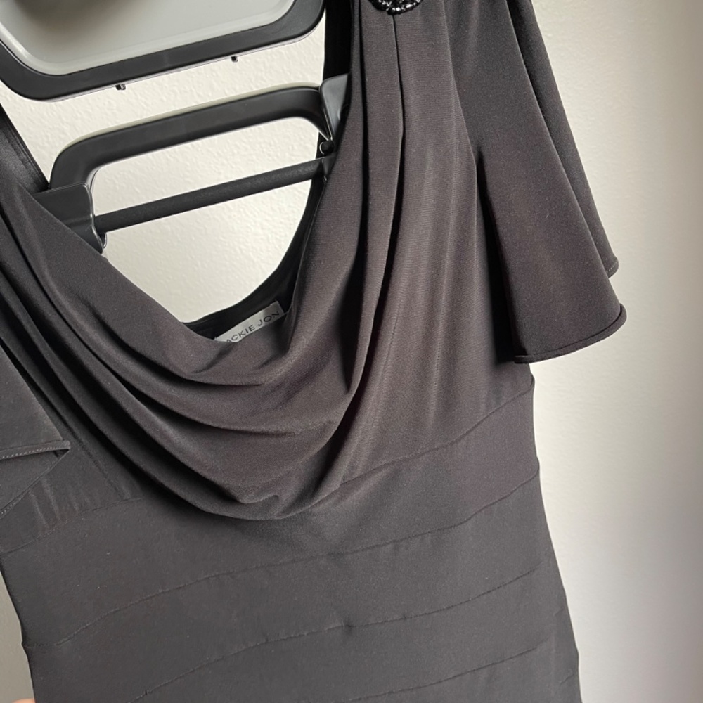 Jackie Jon New York Vintage Black Dress plus size - Picture 7 of 9